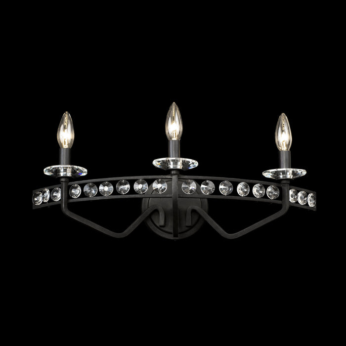 Varaluz 363B03CB Three Light Bath, Carbon
