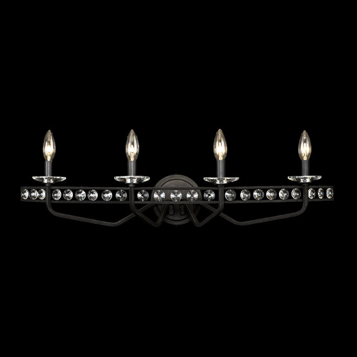 Varaluz 363B04CB Four Light Bath, Carbon
