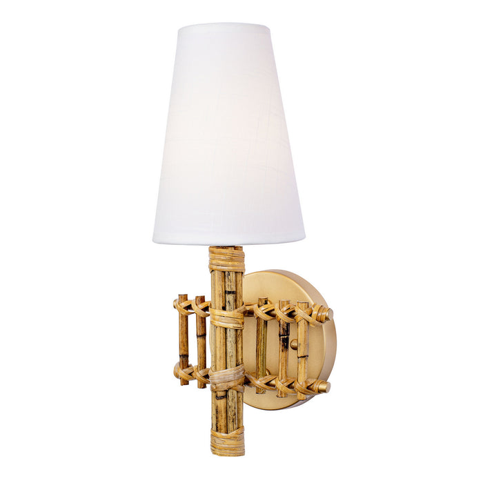 Varaluz 360W01FG One Light Wall Sconce, French Gold