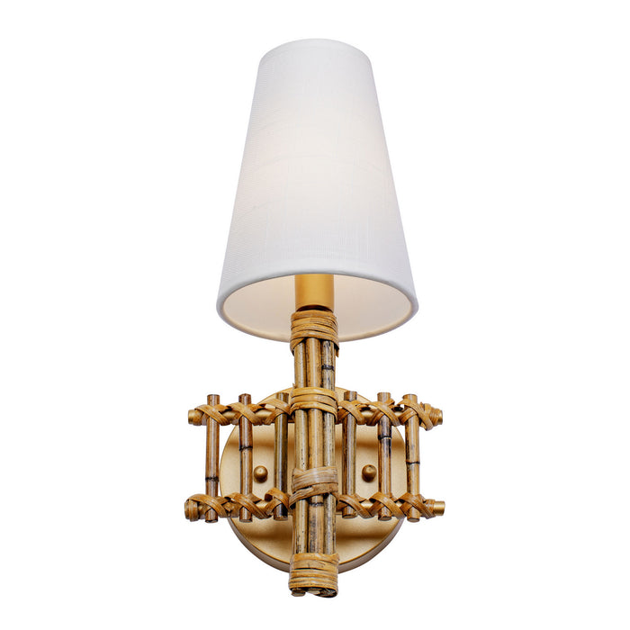 Varaluz 360W01FG One Light Wall Sconce, French Gold