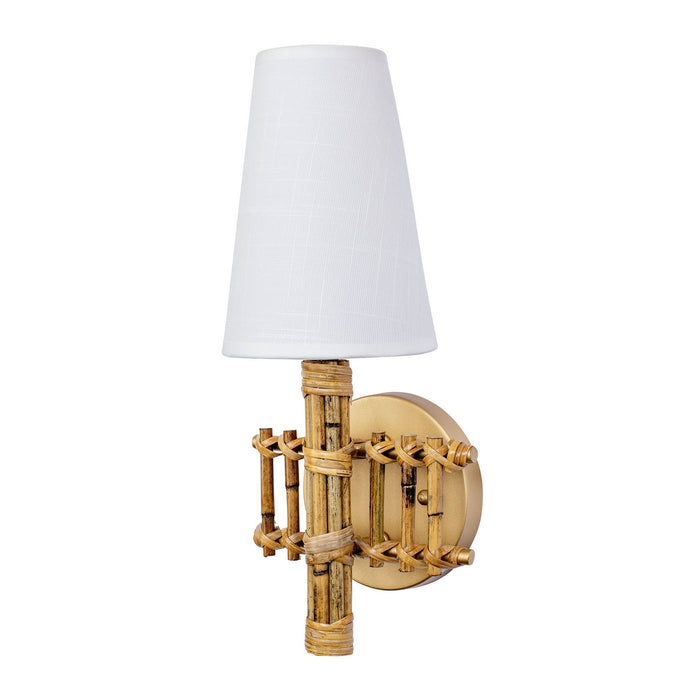 Varaluz 360W01FG One Light Wall Sconce, French Gold