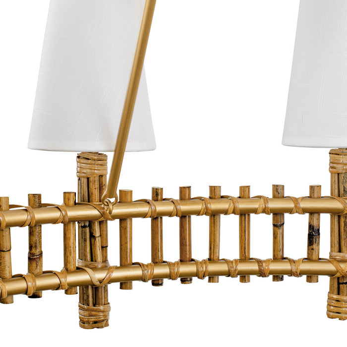 Varaluz 360C15FG 15 Light Chandelier, French Gold