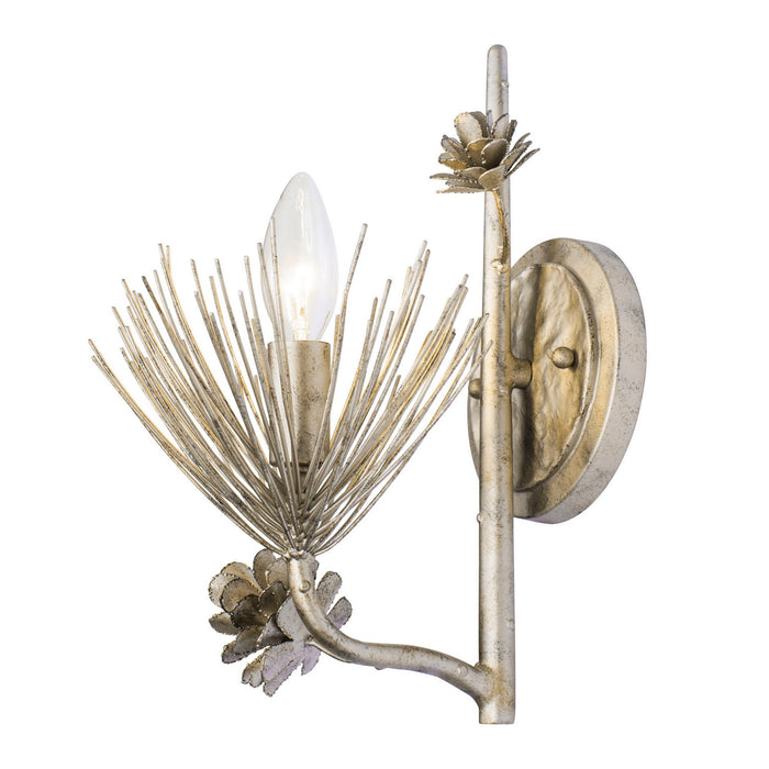 Varaluz 365W01ZG One Light Wall Sconce, Zen Gold