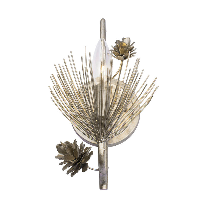 Varaluz 365W01ZG One Light Wall Sconce, Zen Gold