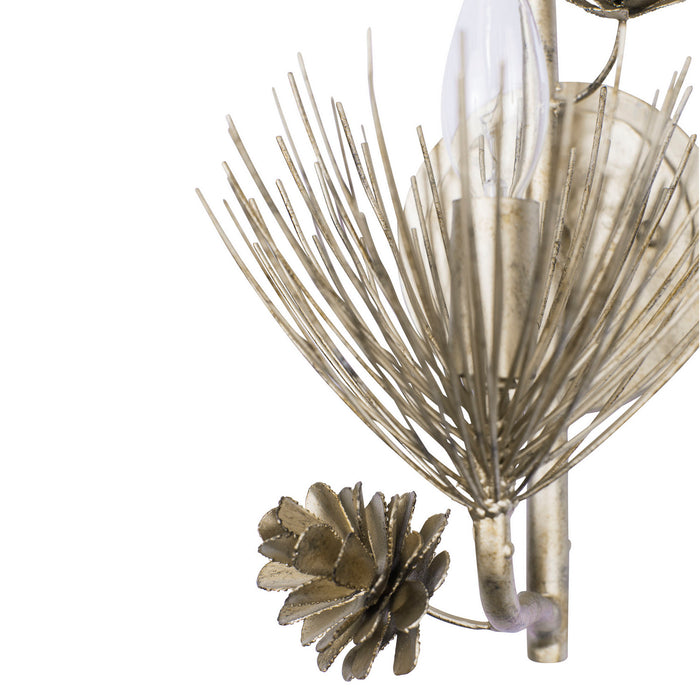 Varaluz 365W01ZG One Light Wall Sconce, Zen Gold