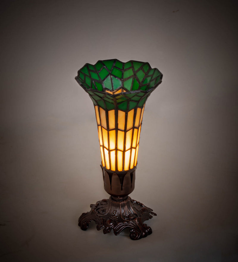 Meyda Tiffany 20230 7.5"Mini Lamp, Mahogany Bronze