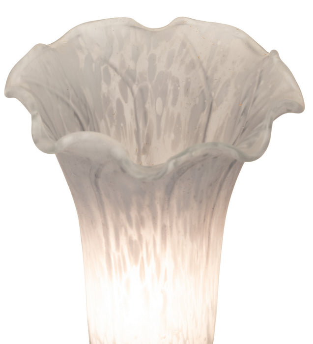 Meyda Tiffany 225848 One Light Mini Lamp, Antique Brass