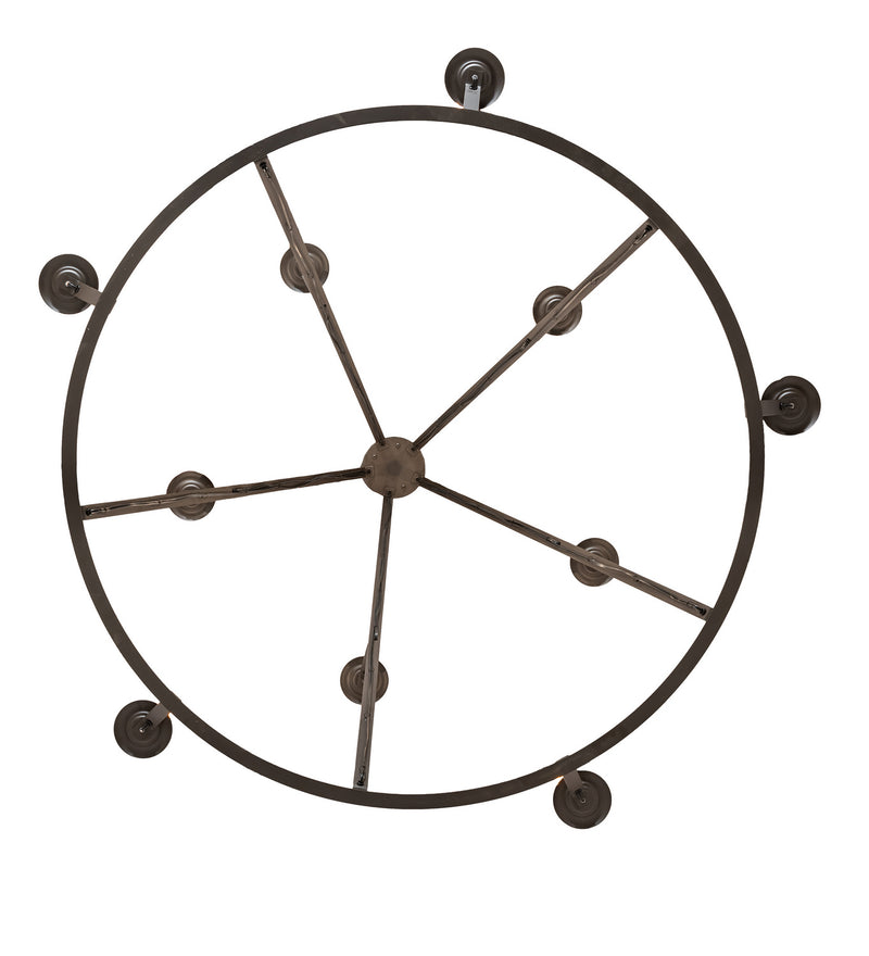 Meyda Tiffany 245091 Ten Light Chandelier, Oil Rubbed Bronze