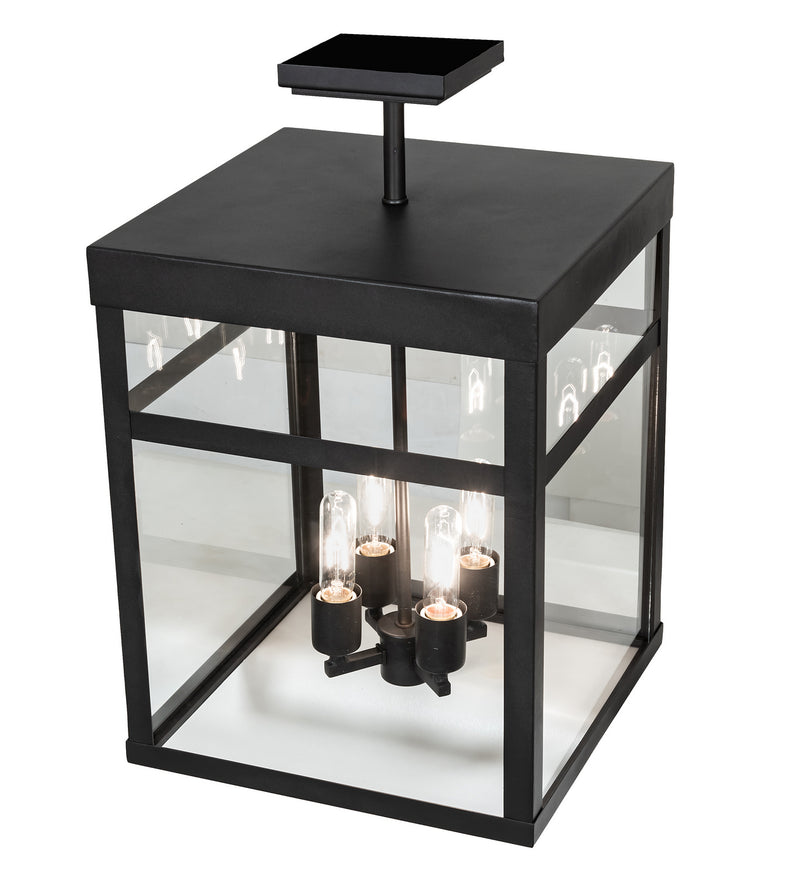 Meyda Tiffany 246442 LED Semi-Flushmount, Wrought Iron