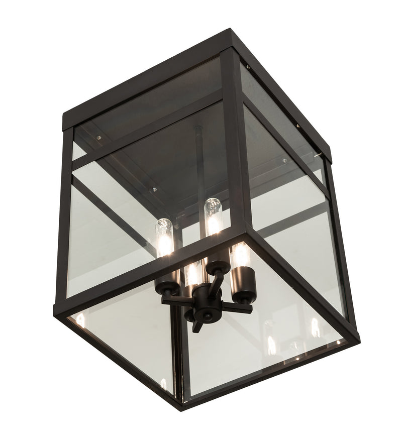 Meyda Tiffany 246442 LED Semi-Flushmount, Wrought Iron