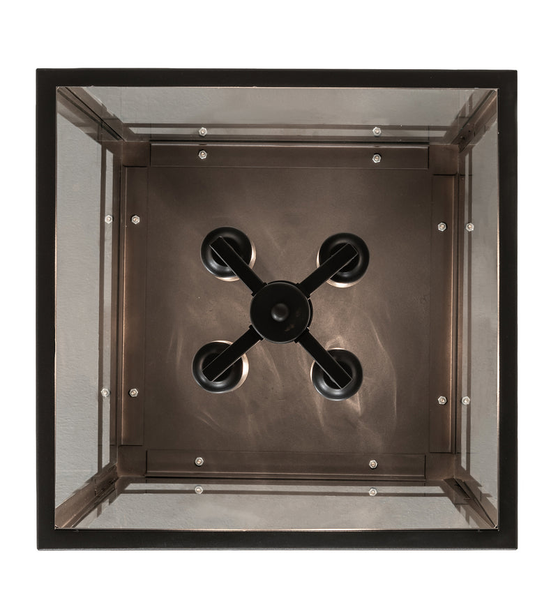 Meyda Tiffany 246442 LED Semi-Flushmount, Wrought Iron