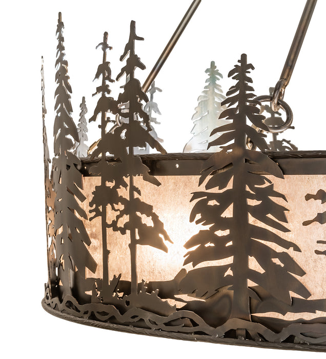 Meyda Tiffany 246789 20 Light Chandel-Air, Dark Burnished Antique Copper