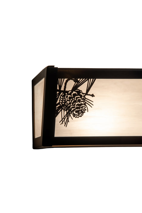 Meyda Tiffany 248520 Four Light Vanity, Dark Burnished Antique Copper