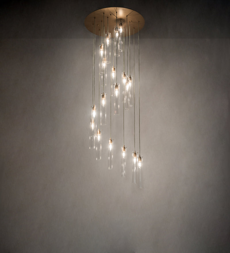 Meyda Tiffany 248697 18 Light Pendant, Gold Metallic