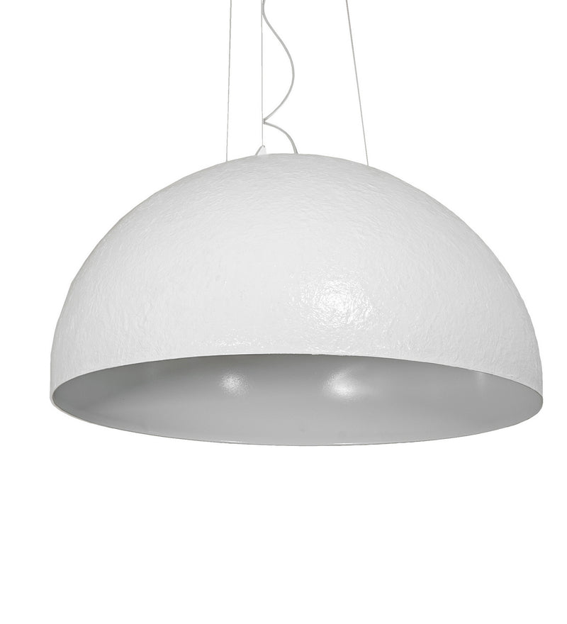 Meyda Tiffany 248901 One Light Pendant, Nickel & Matte White