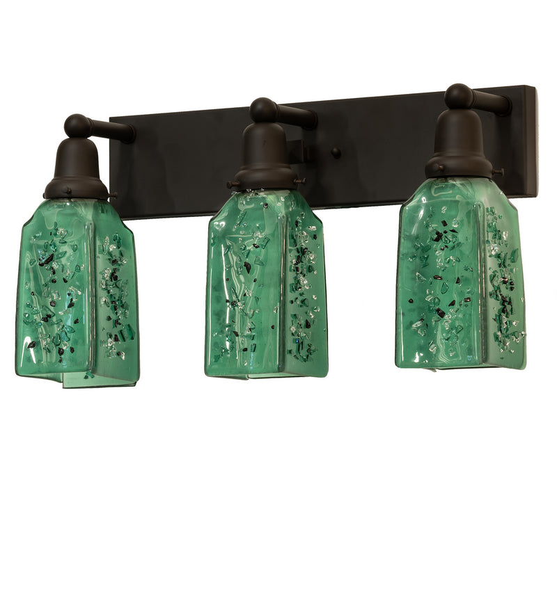 Meyda Tiffany 249872 Three Light Vanity, Oil Rubbed Bronze
