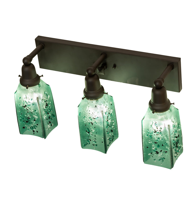 Meyda Tiffany 249872 Three Light Vanity, Oil Rubbed Bronze