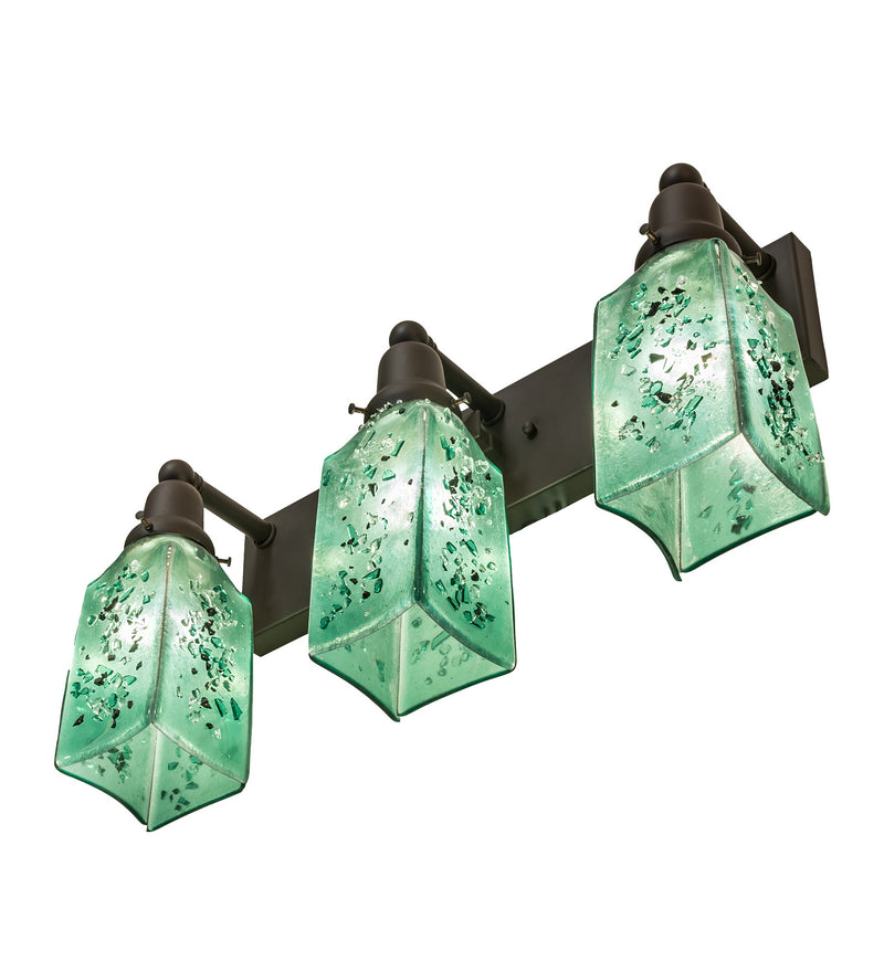 Meyda Tiffany 249872 Three Light Vanity, Oil Rubbed Bronze