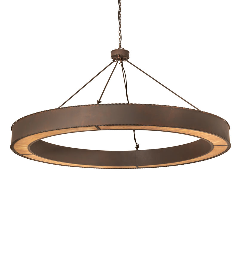 Meyda Tiffany 249891 LED Chandelier, Rusty Nail