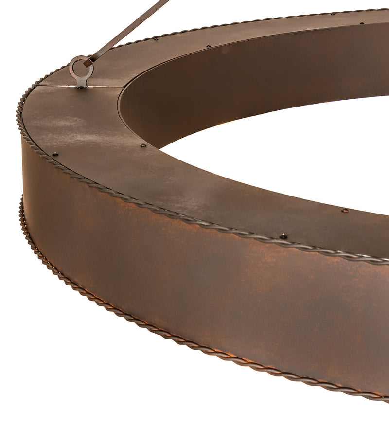 Meyda Tiffany 249891 LED Chandelier, Rusty Nail