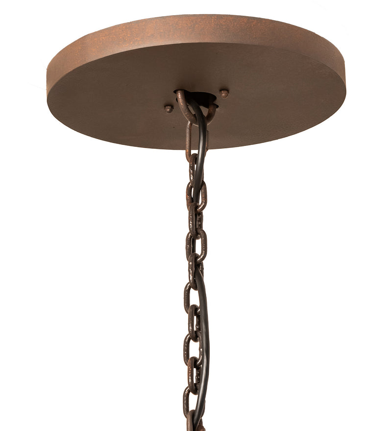 Meyda Tiffany 249891 LED Chandelier, Rusty Nail