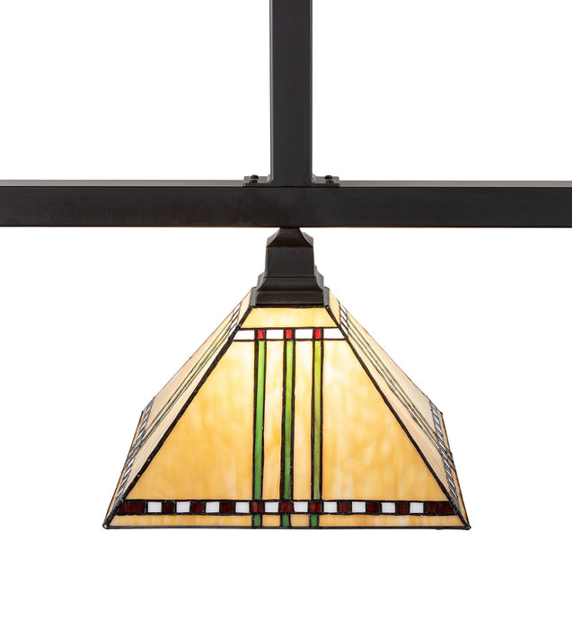 Meyda Tiffany 249911 Three Light Wall Sconce, Oil Rubbed Bronze