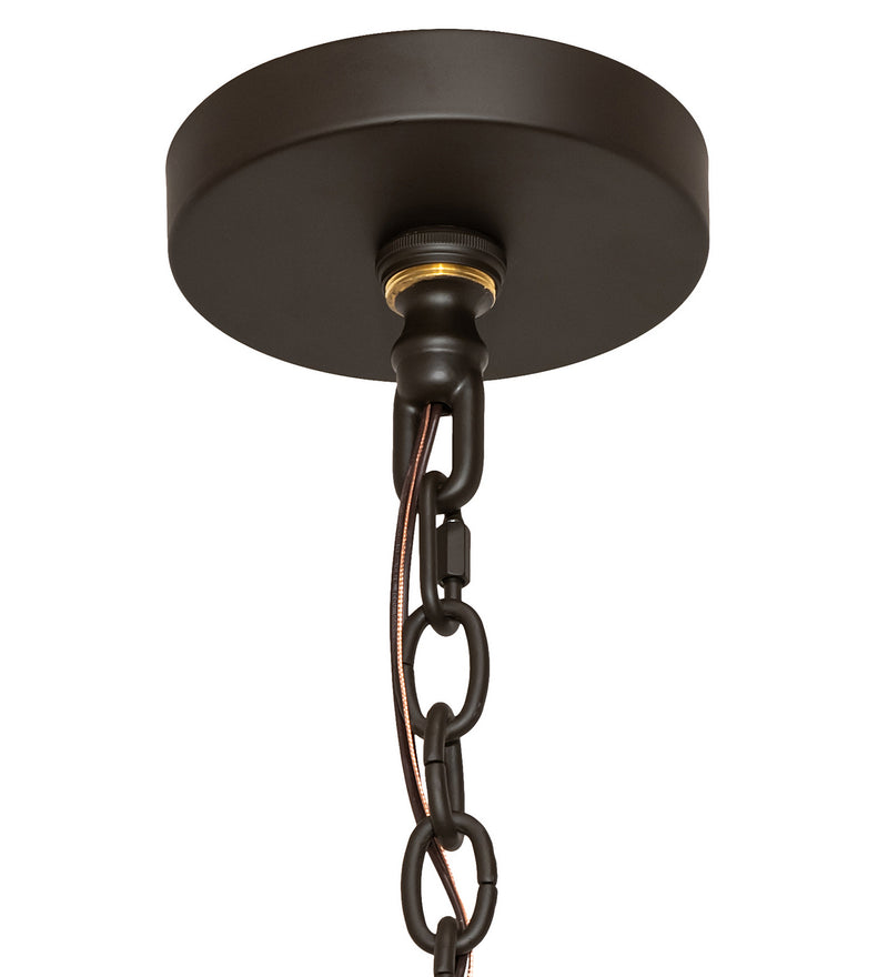 Meyda Tiffany 250352 Eight Light Chandelier, Oil Rubbed Bronze