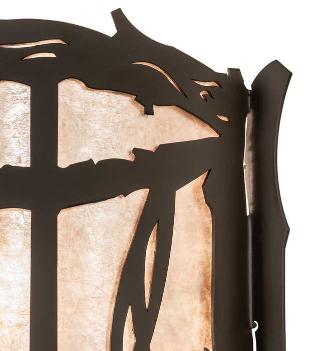 Meyda Tiffany 250756 Two Light Wall Sconce, Oil Rubbed Bronze