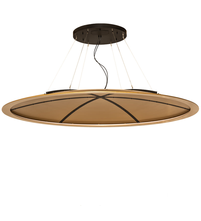 Meyda Tiffany 251877 LED Pendant, Solar Black