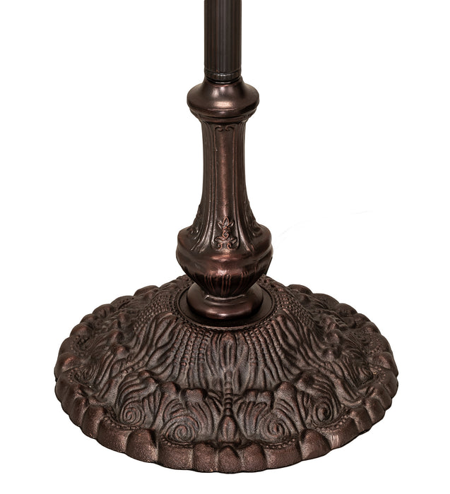 Meyda Tiffany 252160 Three Light Floor Base, Antique,Mahogany Bronze