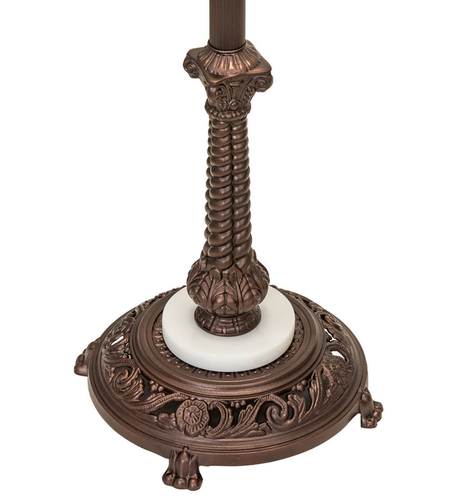 Meyda Tiffany 252397 Three Light Floor Lamp, Mahogany Bronze