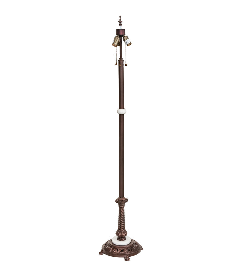Meyda Tiffany 252397 Three Light Floor Lamp, Mahogany Bronze