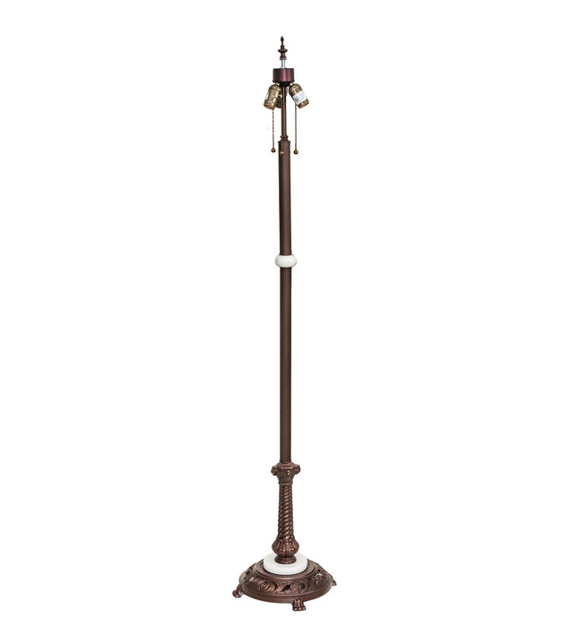 Meyda Tiffany 252397 Three Light Floor Lamp, Mahogany Bronze