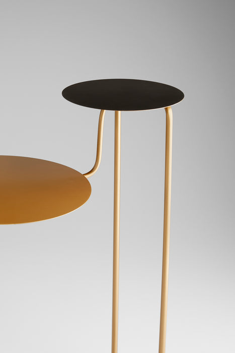 Cyan 11229 Table, Bronze And Black