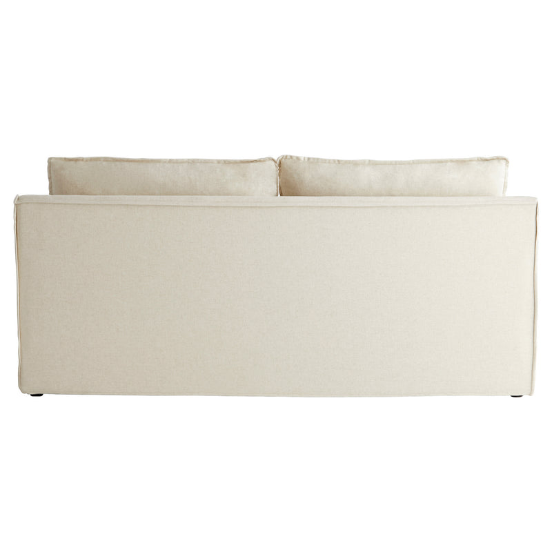 Cyan 11378 Sofa, White - Cream