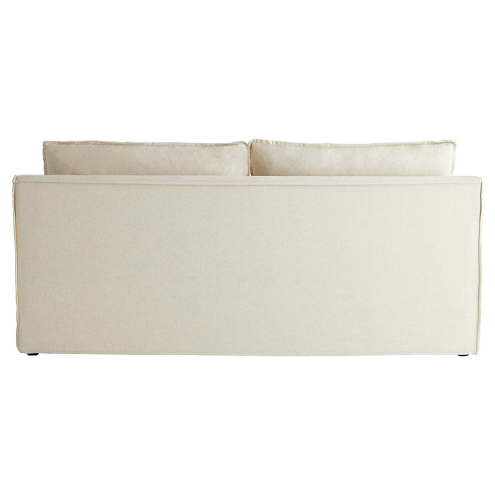 Cyan 11378 Sofa, White - Cream