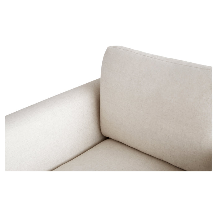 Cyan 11379 Chair, White - Cream