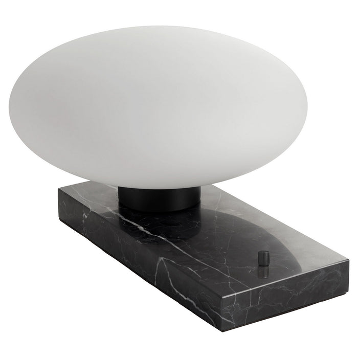 Cyan 11385 One Light Lamp, Black