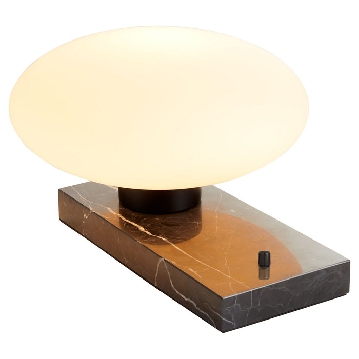 Cyan 11385 One Light Lamp, Black