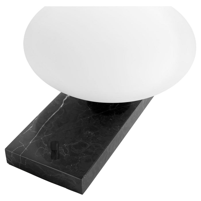 Cyan 11385 One Light Lamp, Black