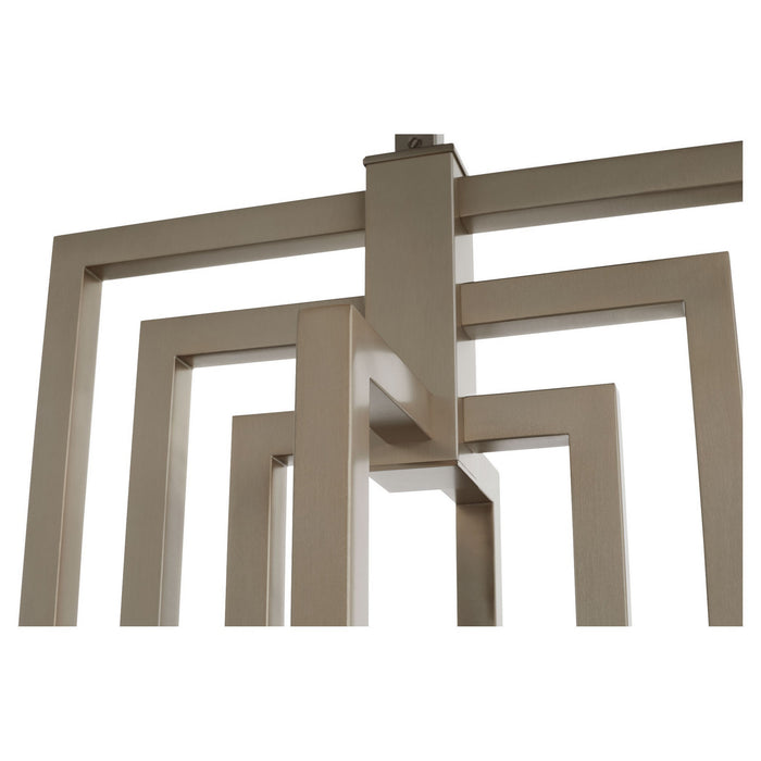 Cyan 11388 Four Light Pendant, Dark Brass