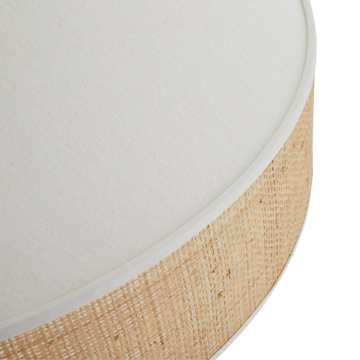 Arteriors 41066 One Light Pendant, White