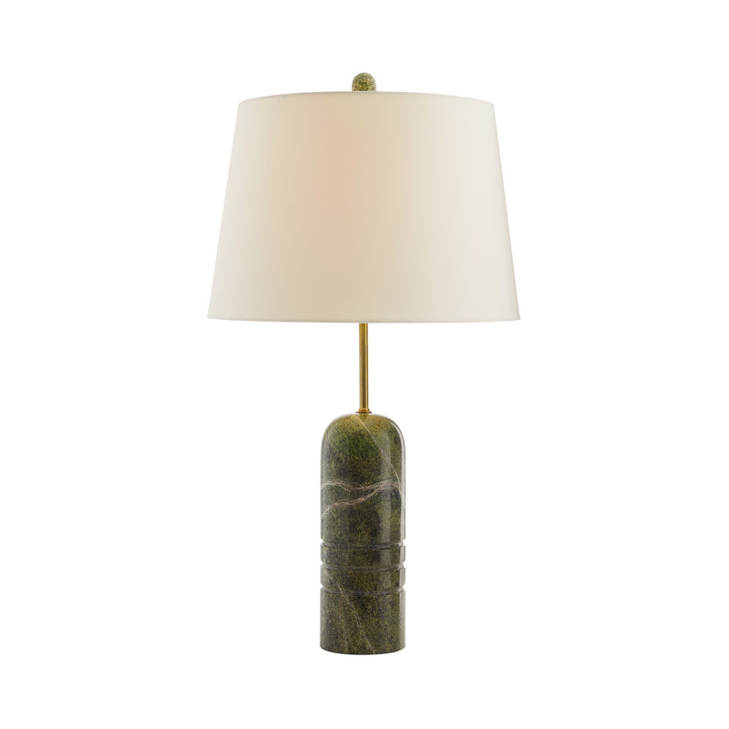 Arteriors 44757-530 One Light Table Lamp, Jungle Marble/Antique Brass