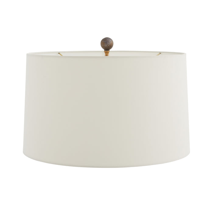 Arteriors 44776-598 One Light Table Lamp, Oxidized Silver