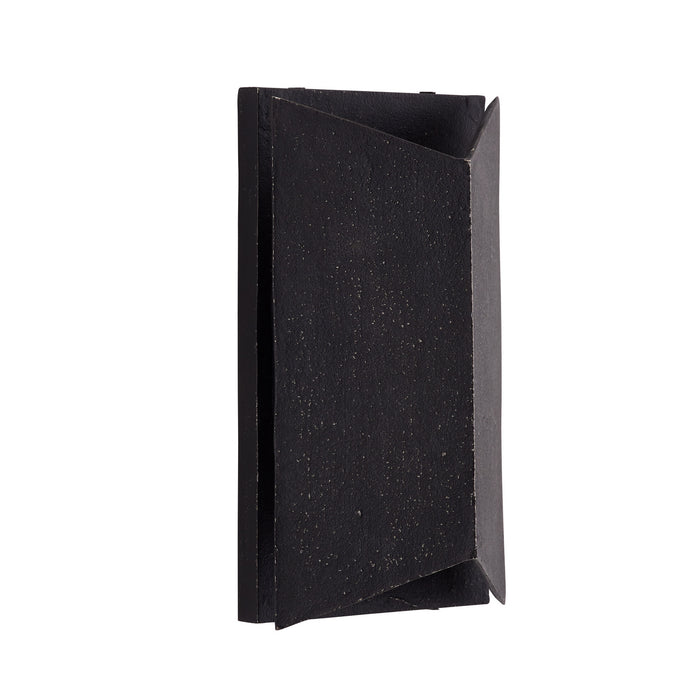Arteriors 44786 One Light Wall Sconce, Matte Charcoal
