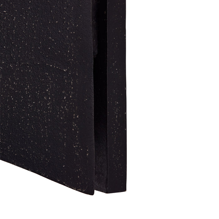 Arteriors 44786 One Light Wall Sconce, Matte Charcoal