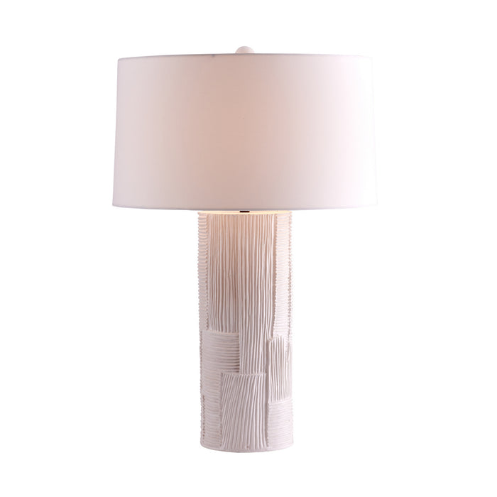 Arteriors 45112-613 One Light Table Lamp, Matte Cream