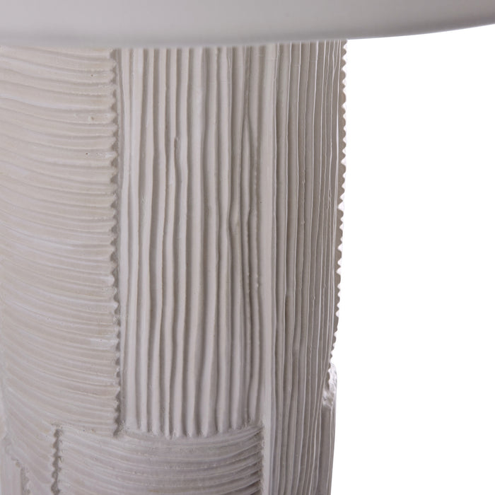 Arteriors 45112-613 One Light Table Lamp, Matte Cream