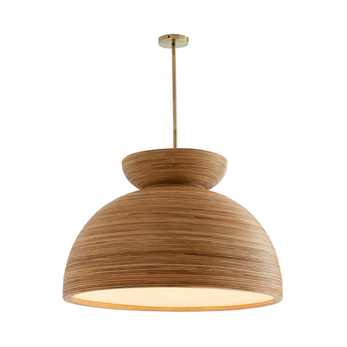 Arteriors 45200 One Light Pendant, Natural