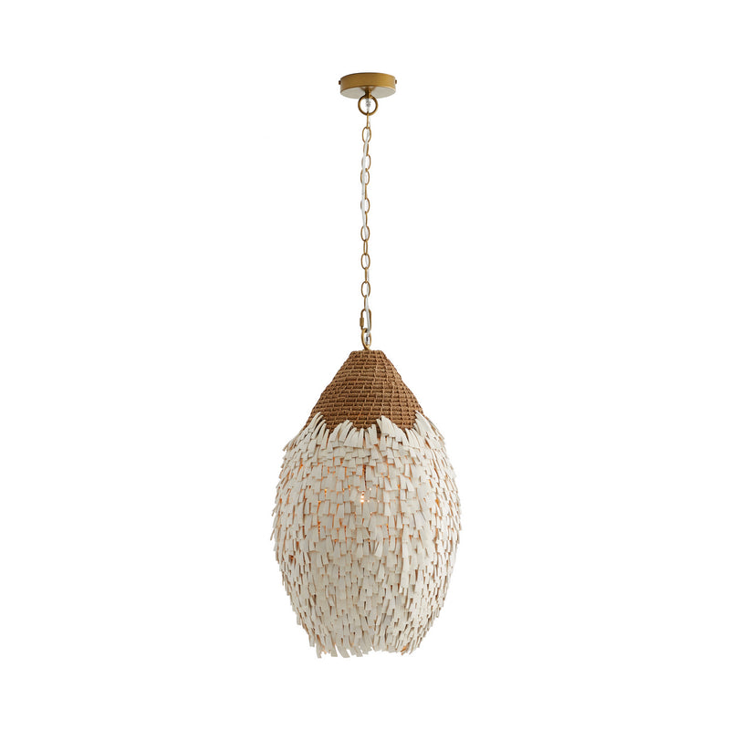 Arteriors 45205 One Light Pendant, Natural